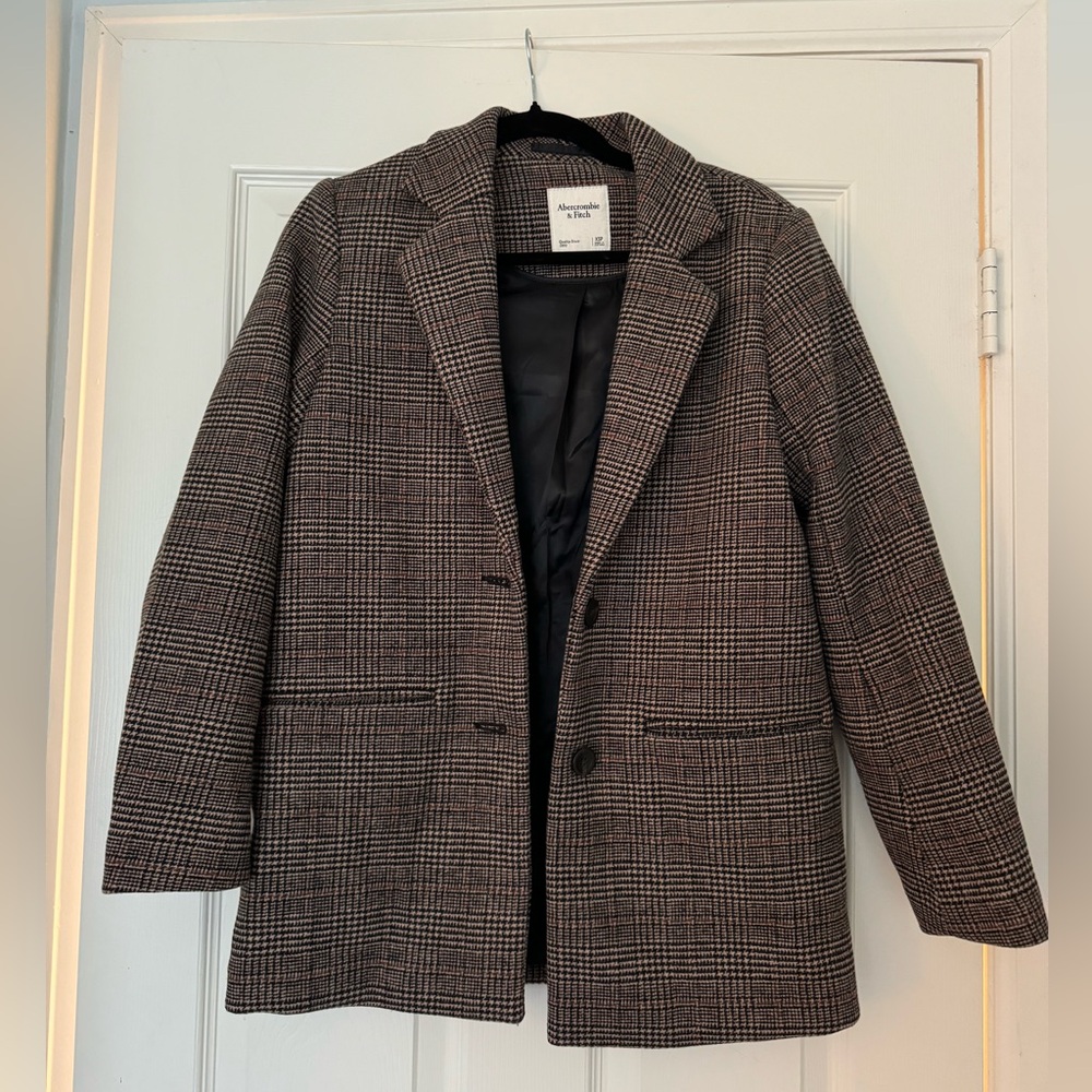 Abercrombie & Fitch Wool-Blend Blazer
